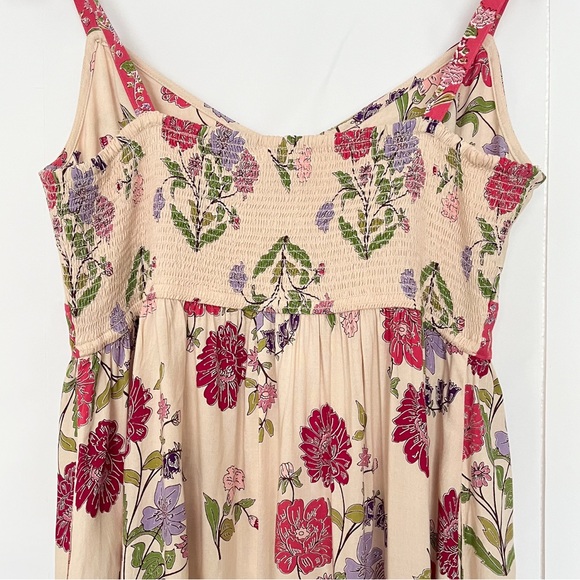 Patrons of Peace Floral Maxi Midi Dress Pockets Cottagecore Boho Size Medium - Picture 8 of 13